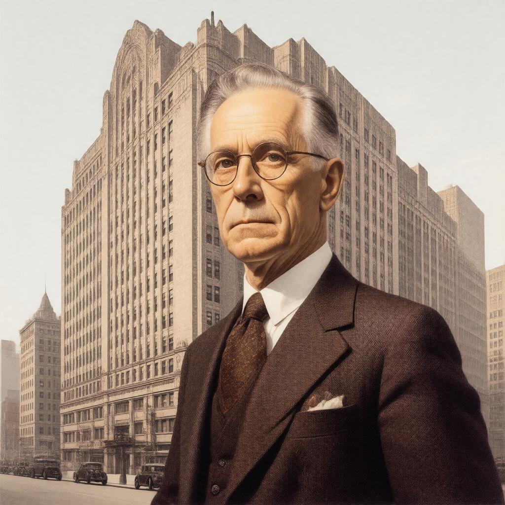 AI-created image of Ralph T. Walker