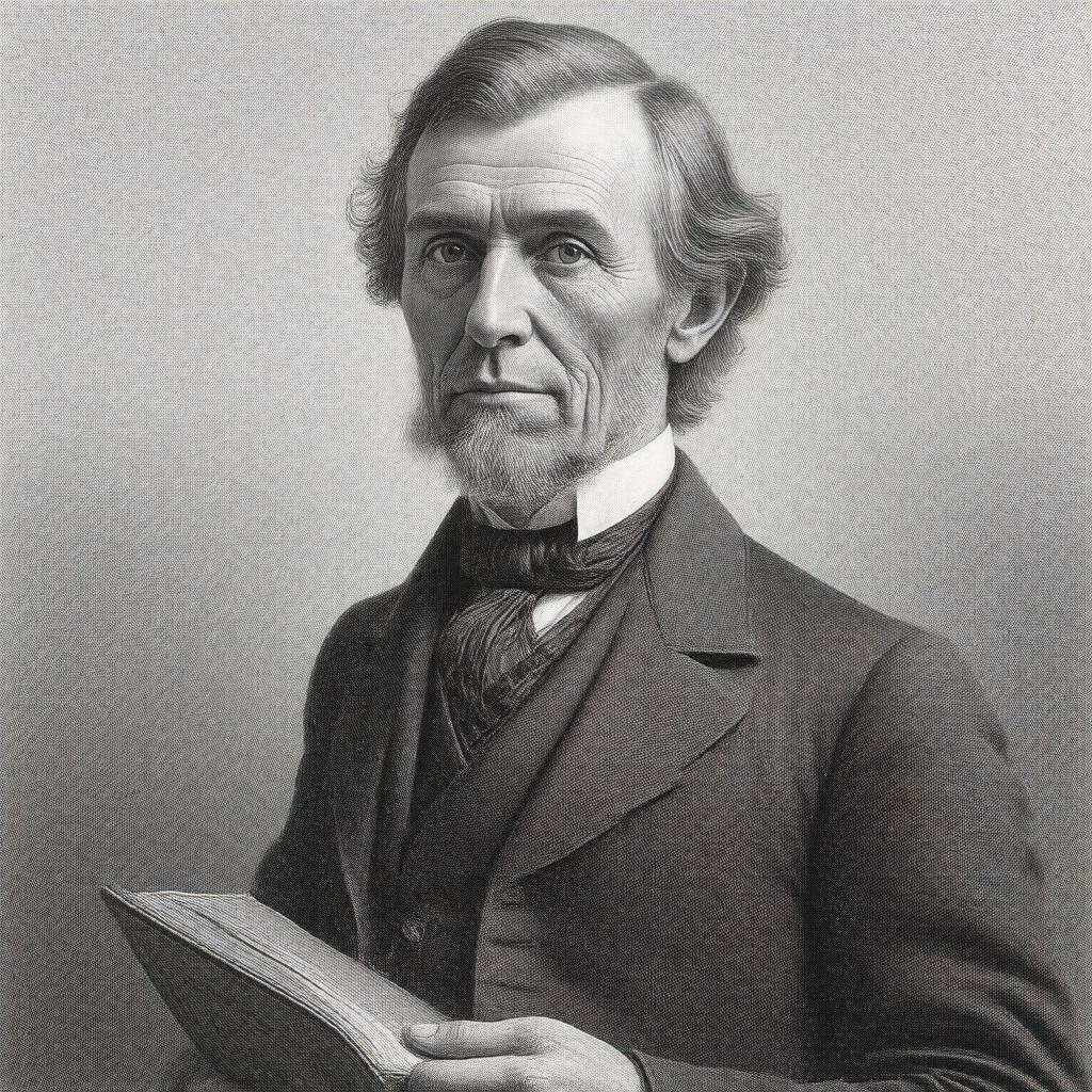 AI-created image of Ralph Waldo Emerson