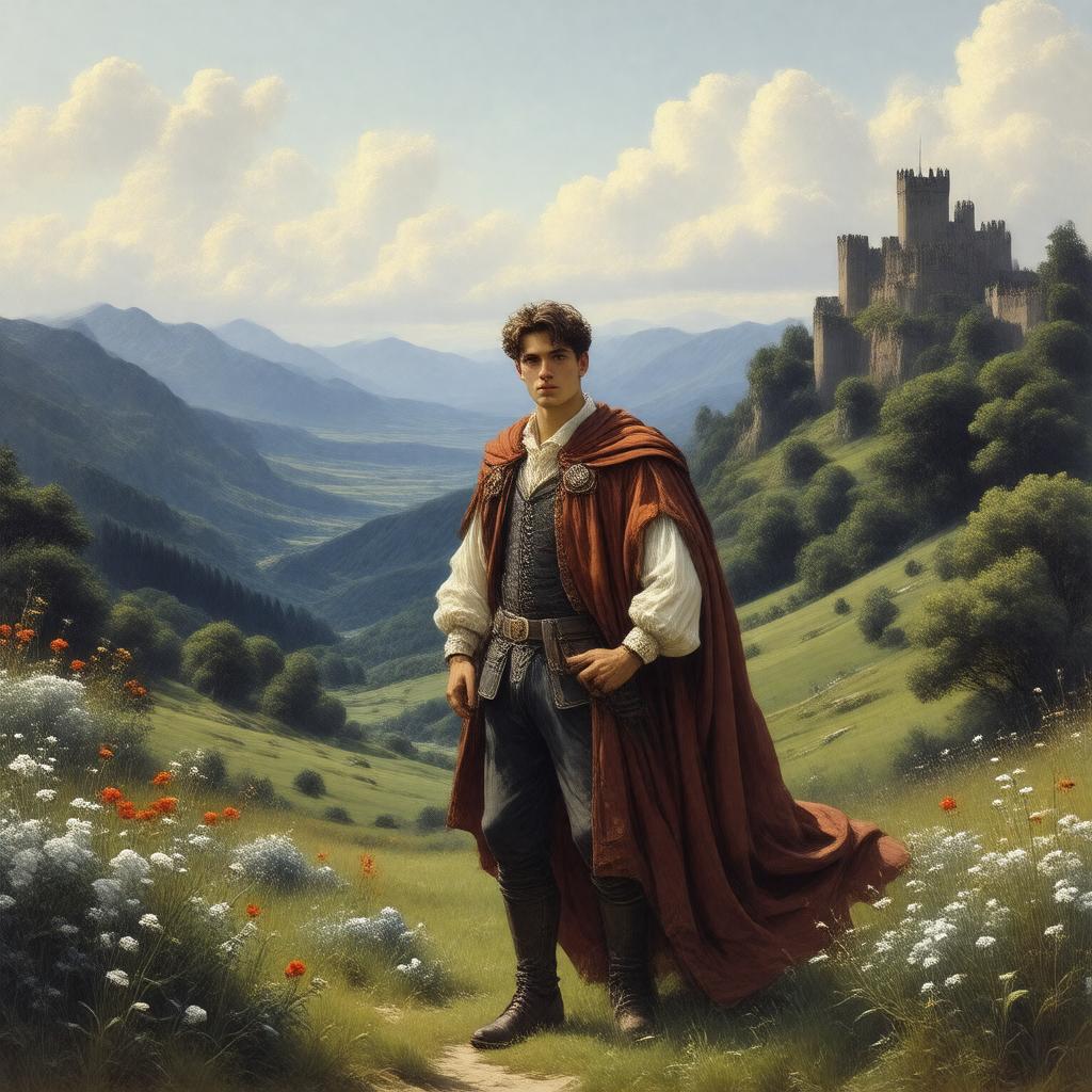 AI-created image of Ralph of Upmeads