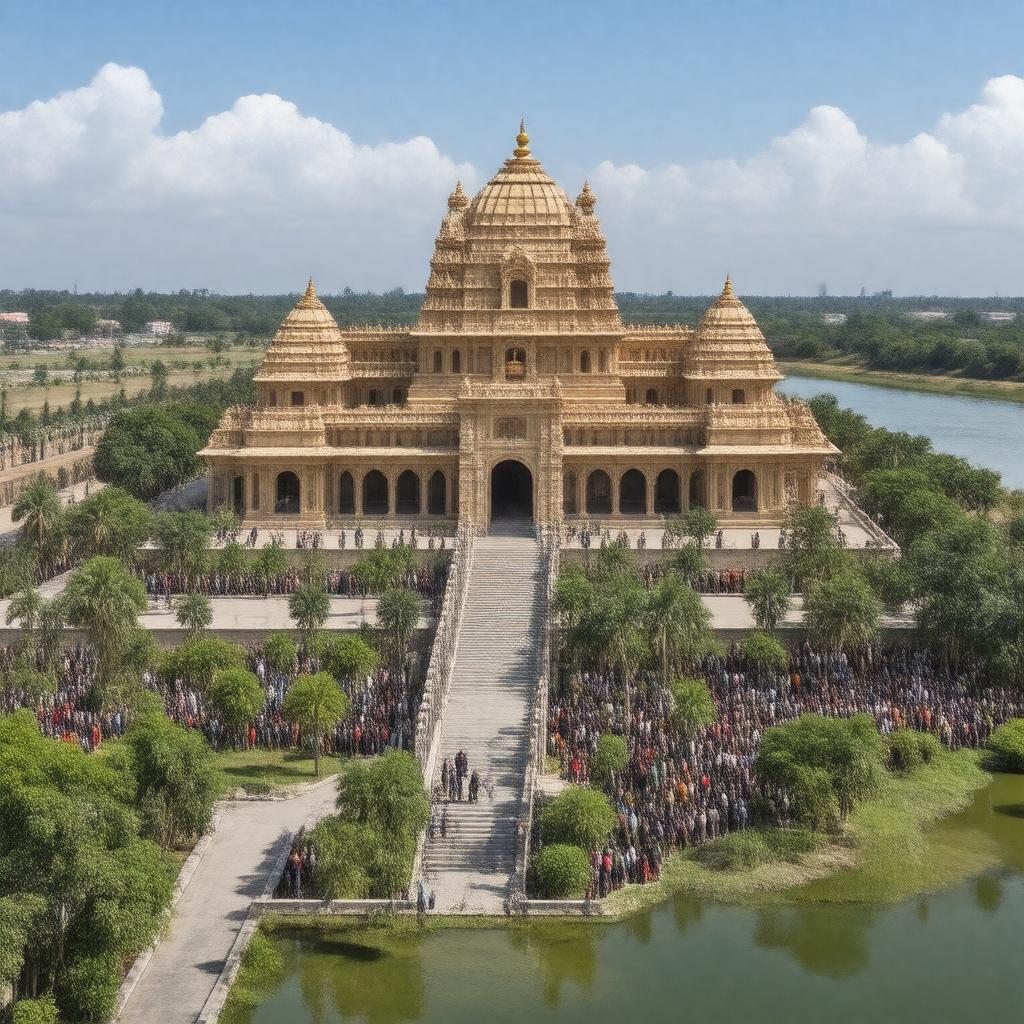 AI-created image of Ram Janmabhoomi