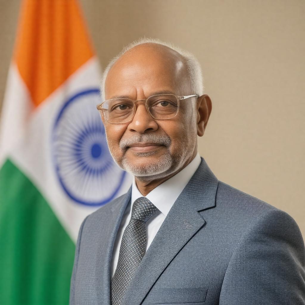 AI-created image of Ram Nath Kovind