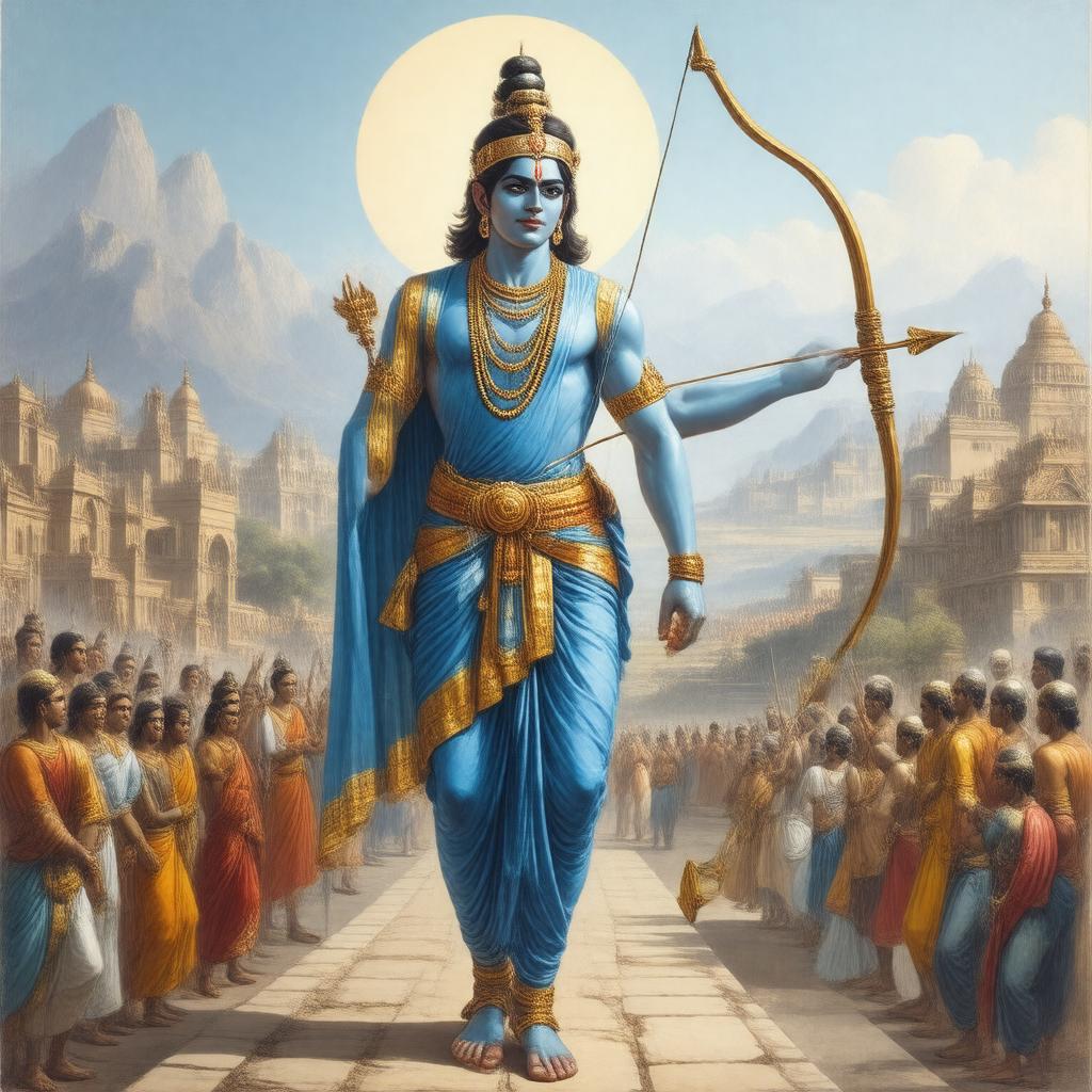 AI-created image of Rama