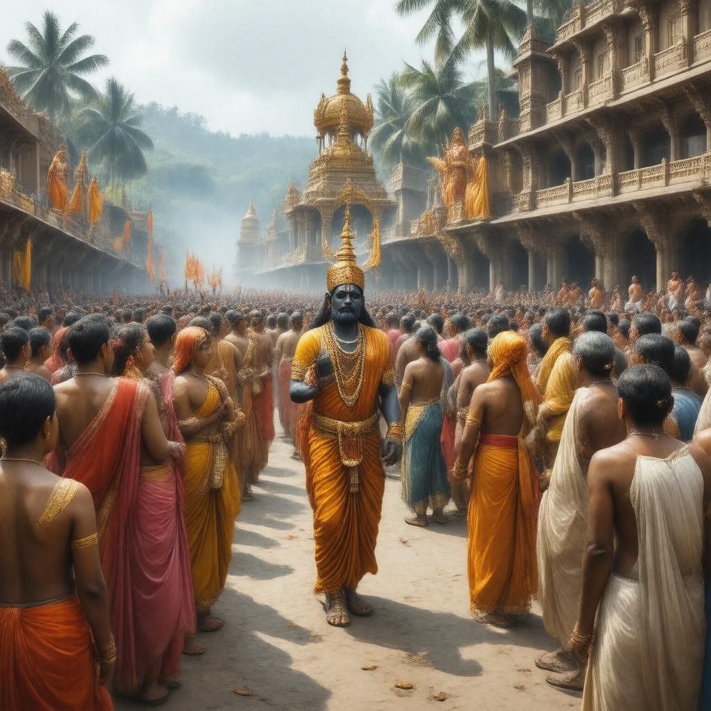 AI-created image of Rama Navami