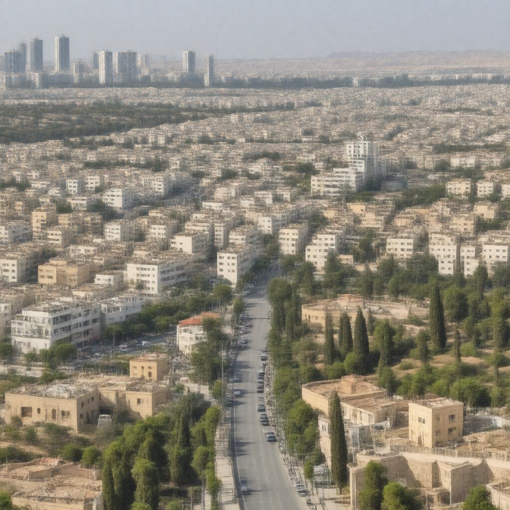AI-created image of Ramallah