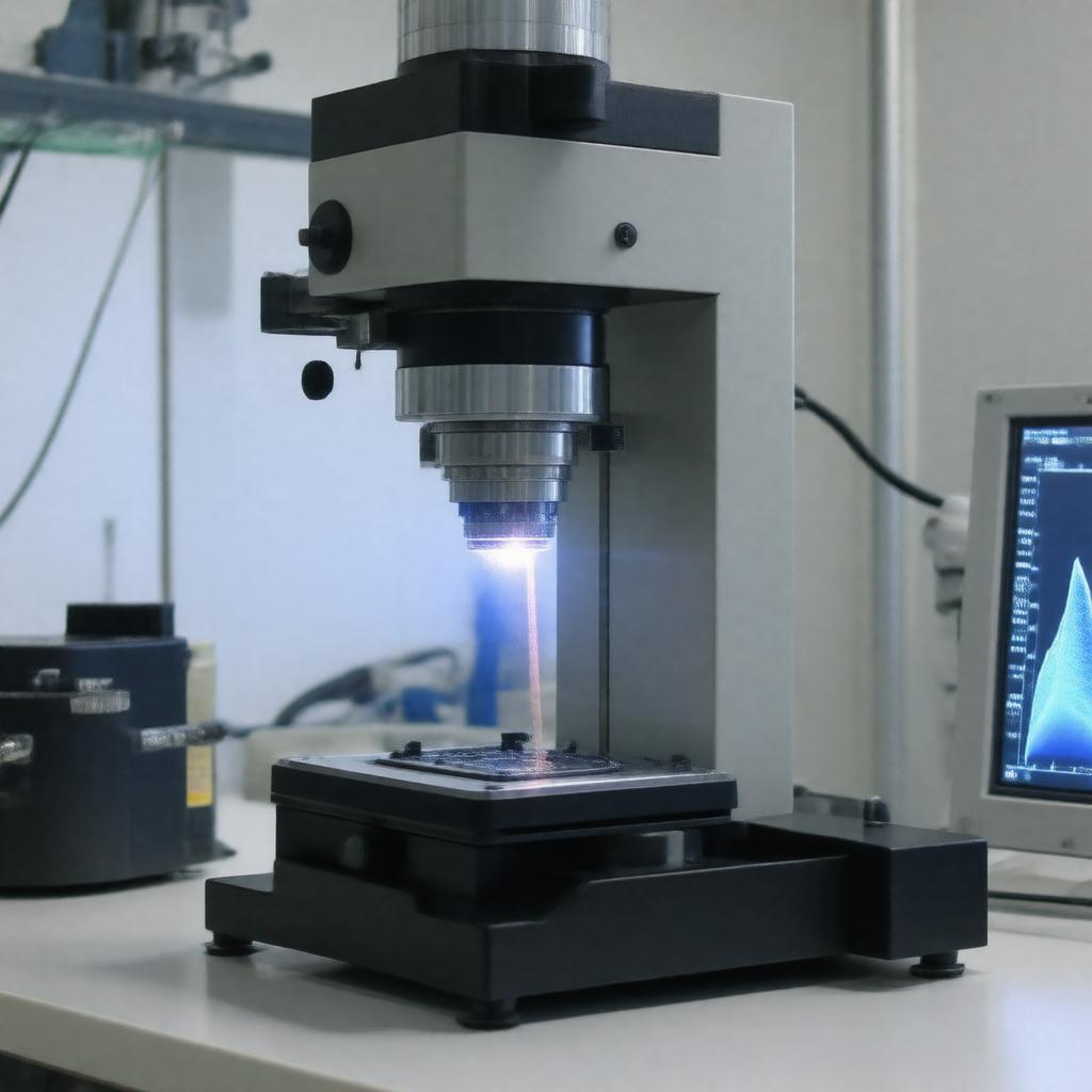 Click to view larger image AI-created image of Raman spectroscopy