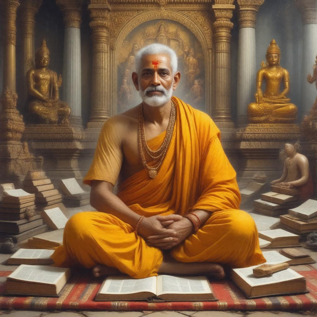 AI-created image of Ramanuja