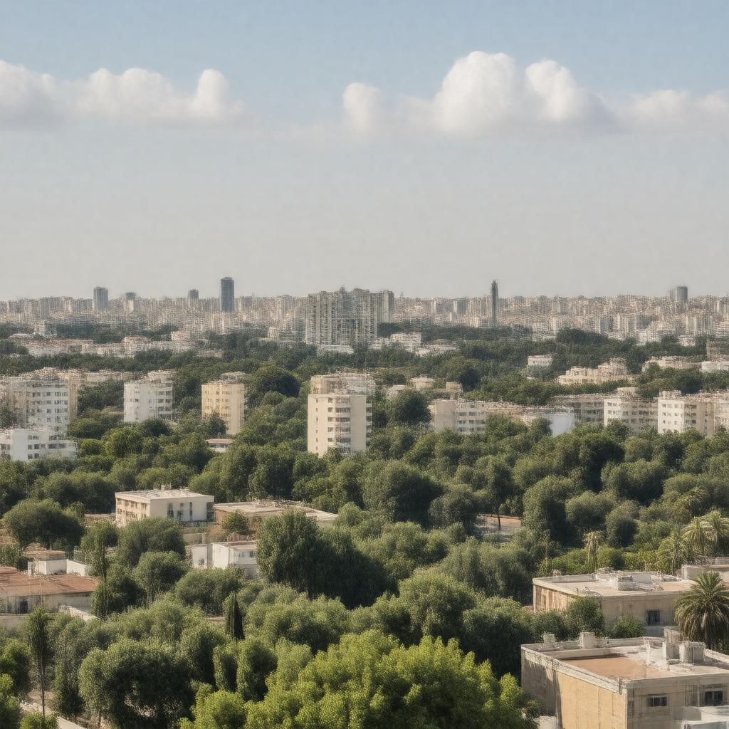 AI-created image of Ramat Gan
