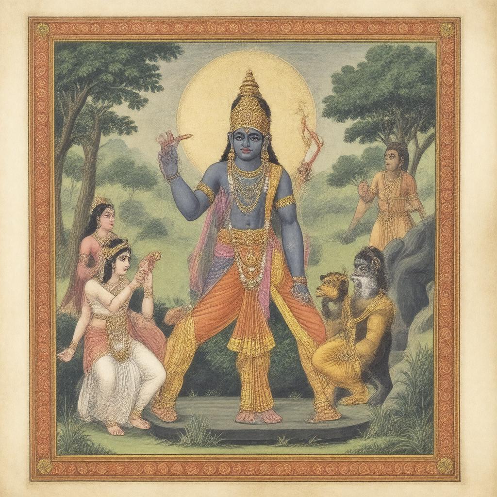 AI-created image of Ramavataram