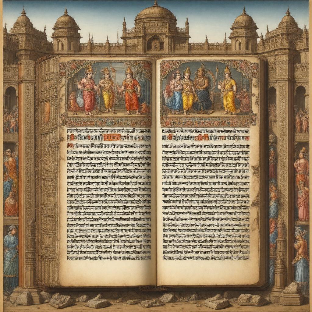 AI-created image of Ramcharitmanas