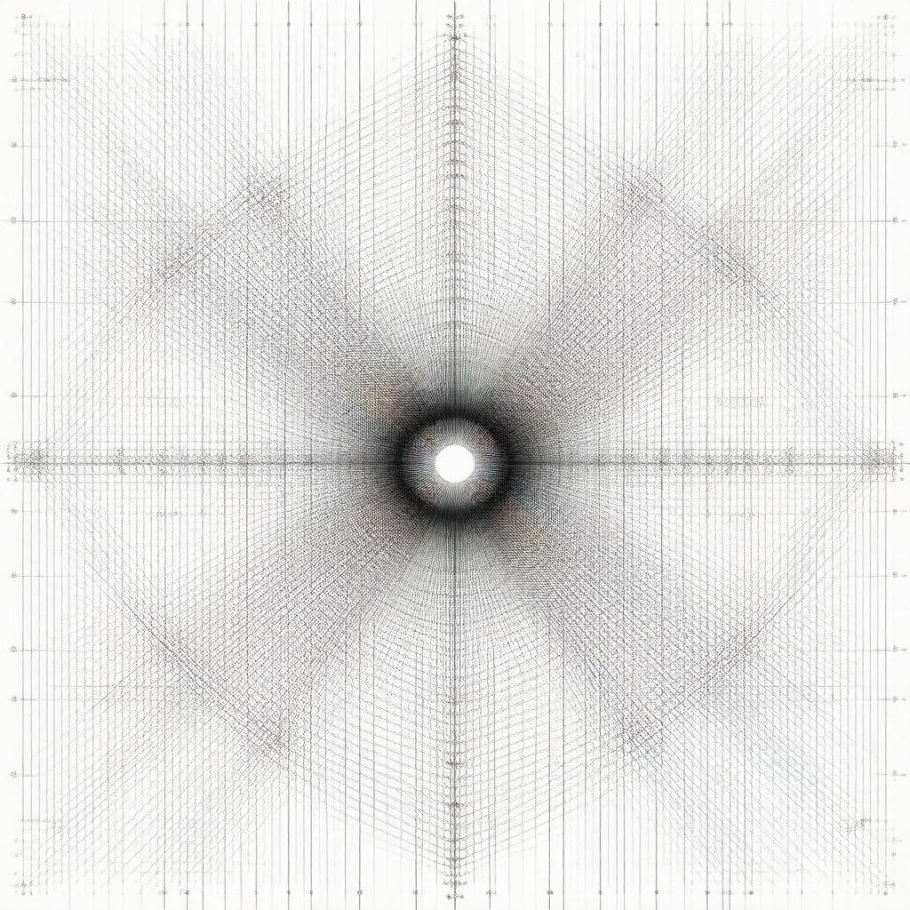AI-created image of Ramsey number