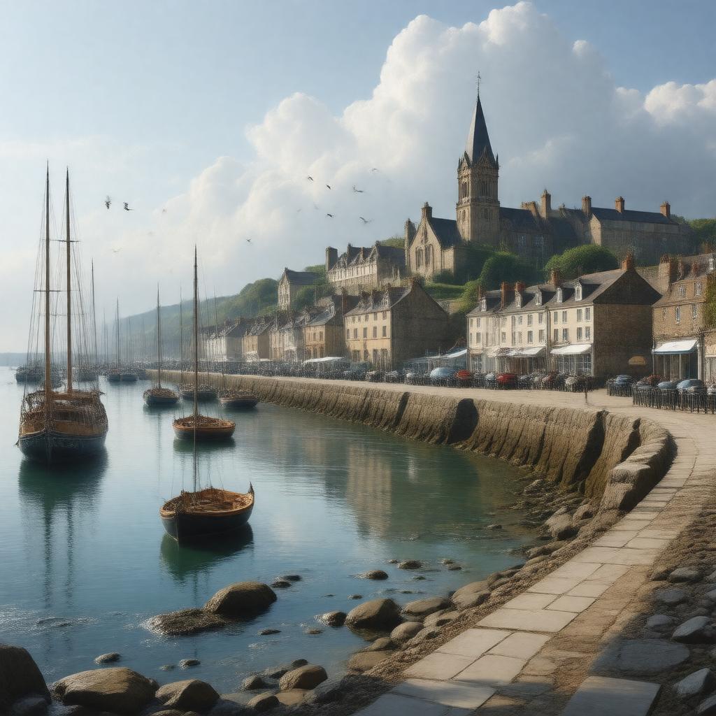 AI-created image of Ramsgate, England