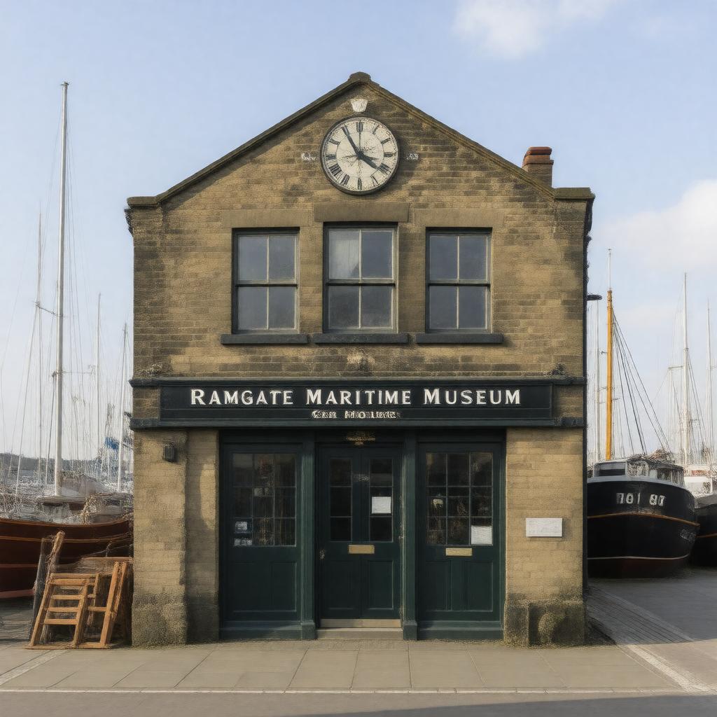 AI-created image of Ramsgate Maritime Museum