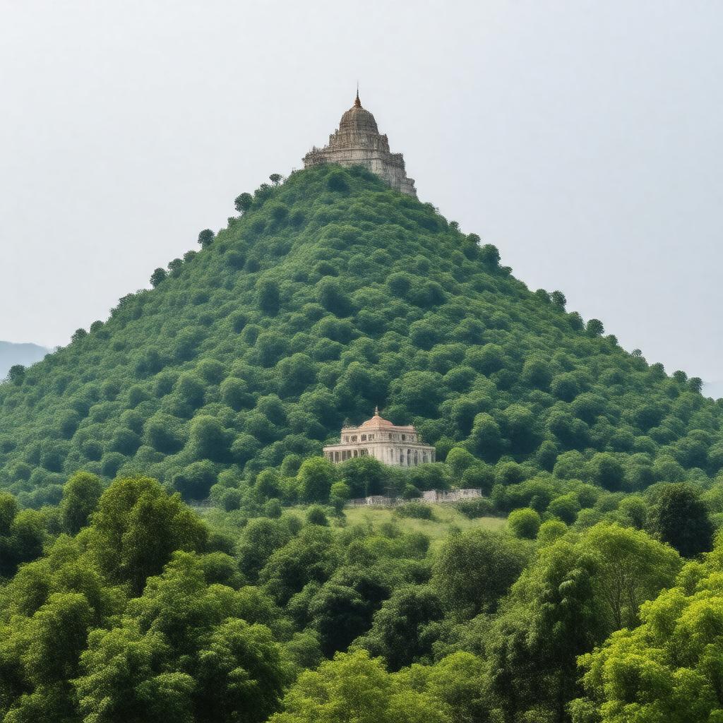 AI-created image of Ramshila Hill