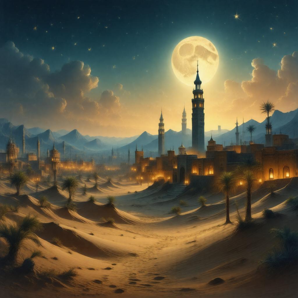 AI-created image of Ramzan