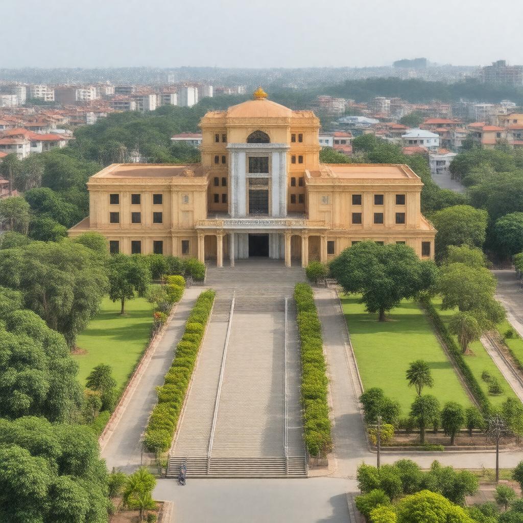 Click to view larger image AI-created image of Ranchi University