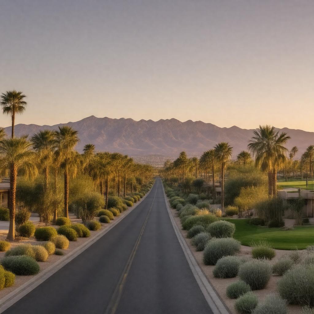 AI-created image of Rancho Mirage, California, United States