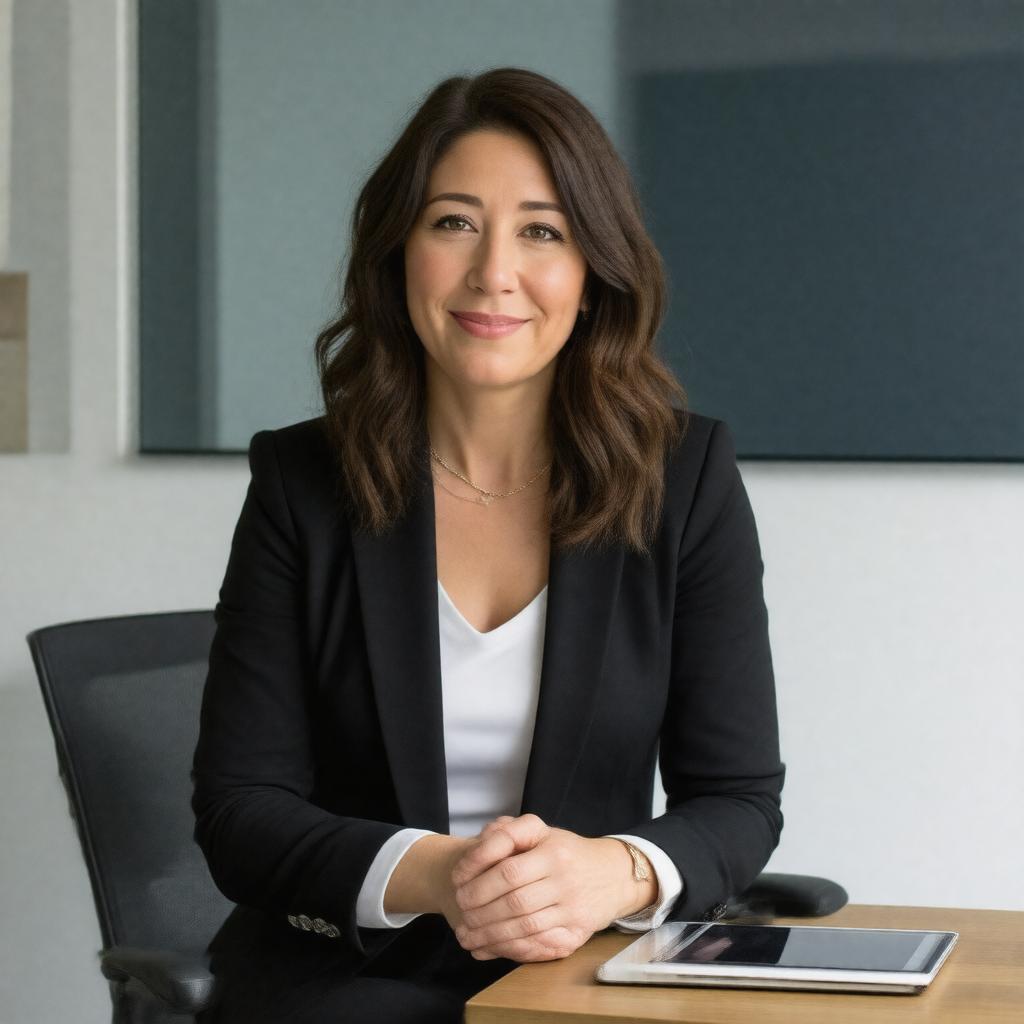 AI-created image of Randi Zuckerberg