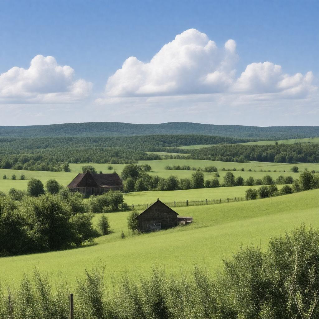 AI-created image of Randolph County, Arkansas