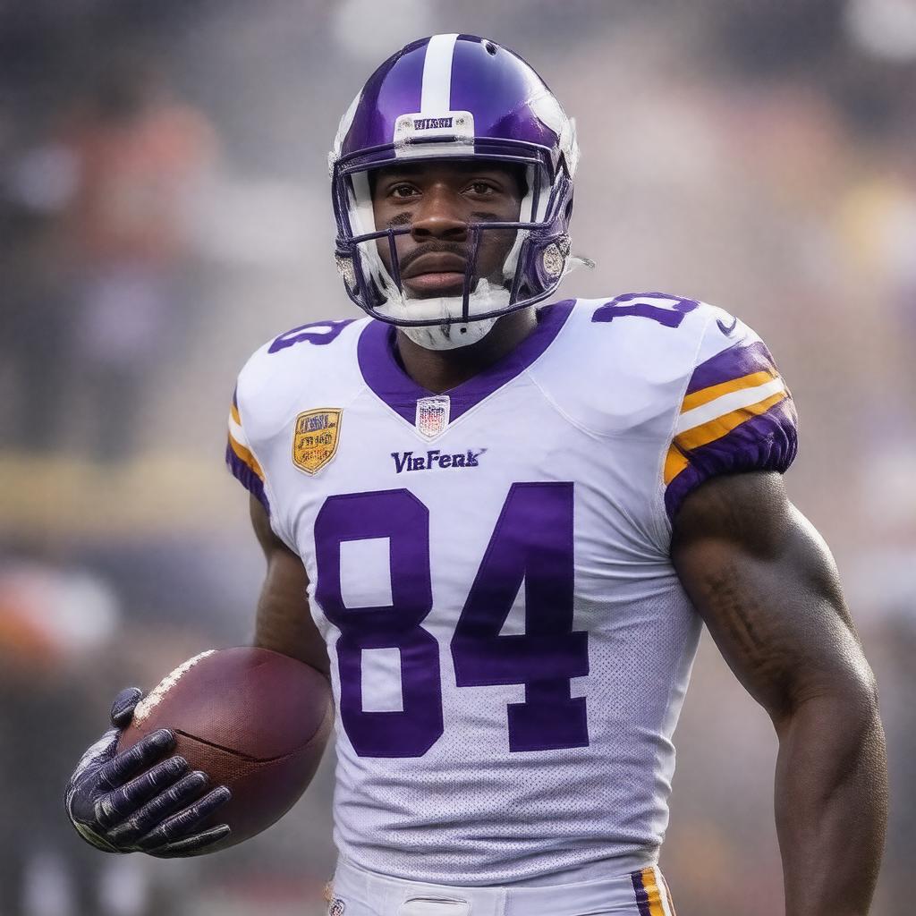 AI-created image of Randy Moss