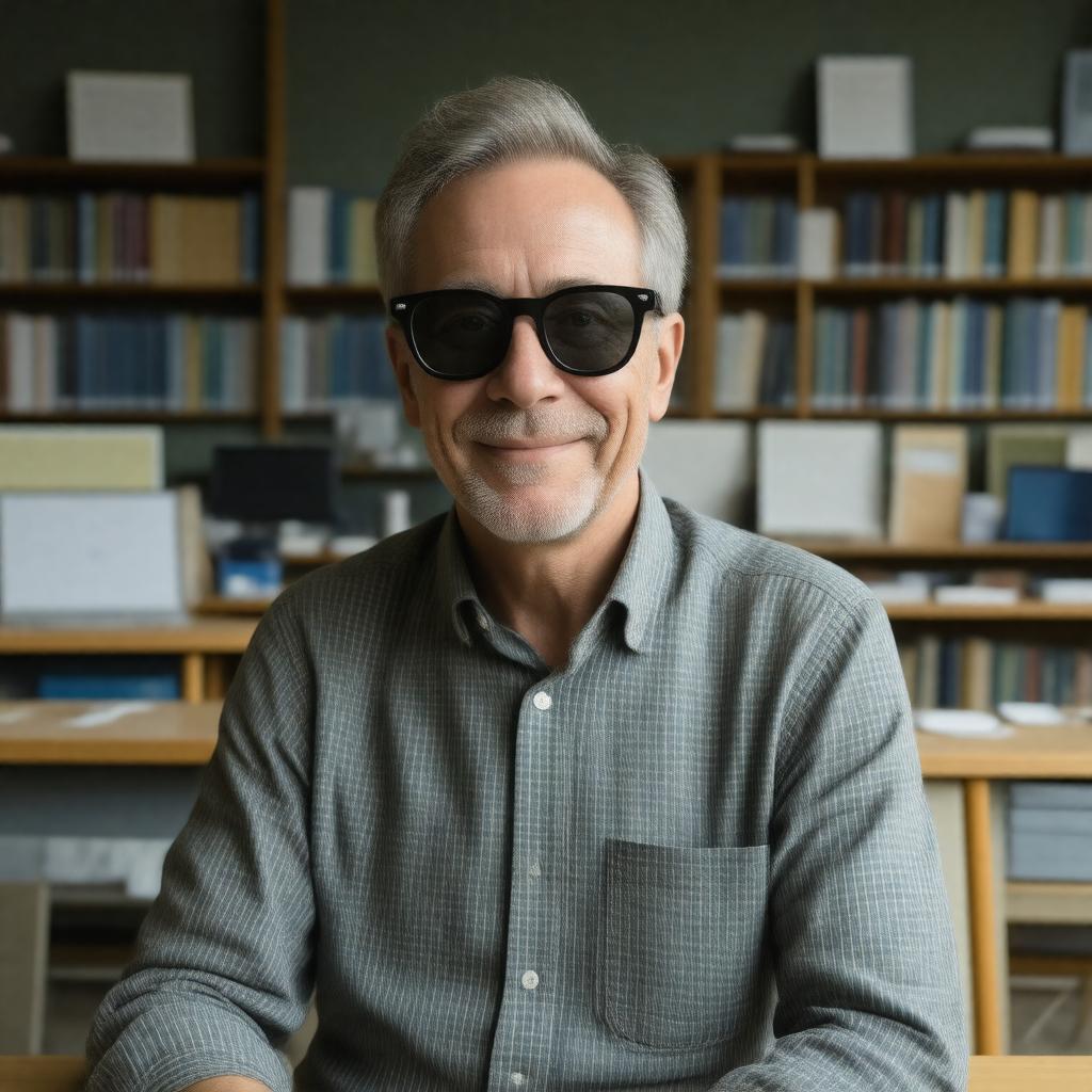 AI-created image of Randy Pausch