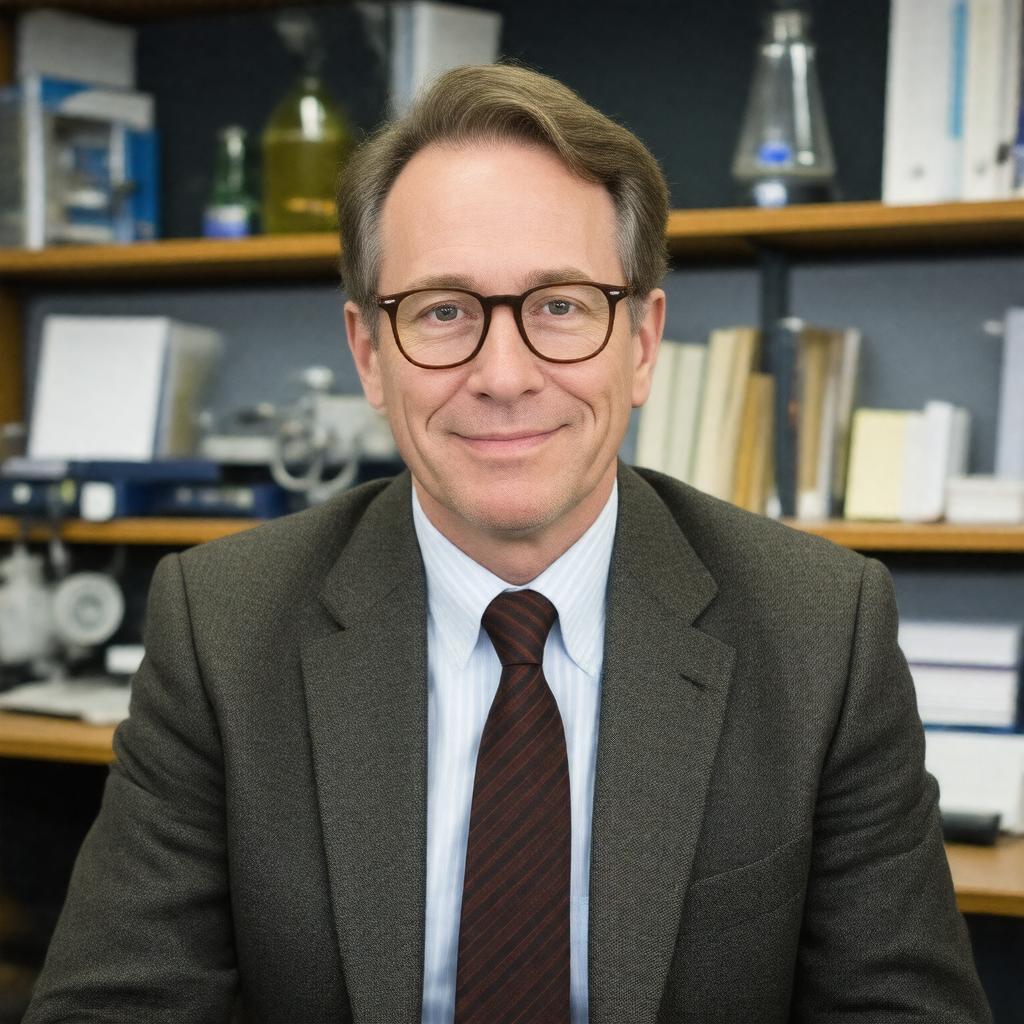 AI-created image of Randy W. Schekman