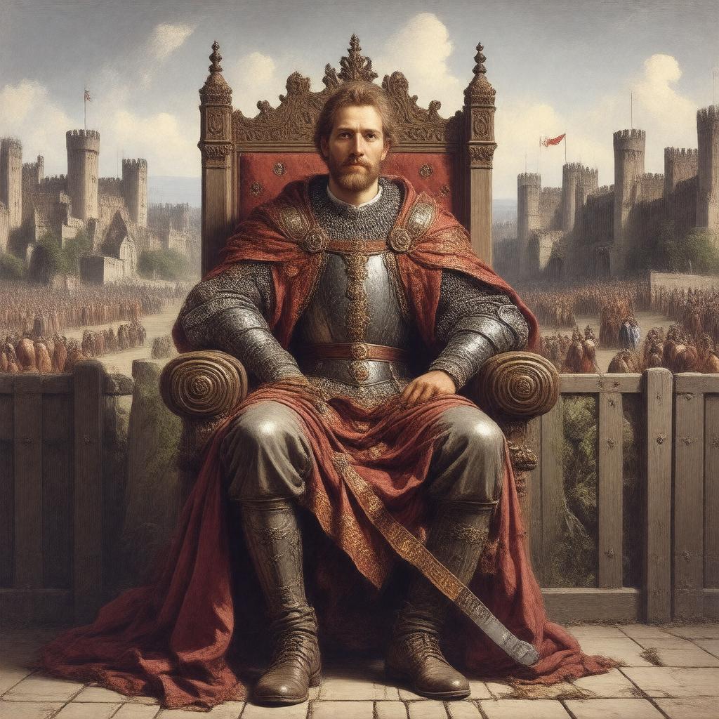 AI-created image of Ranulf de Blondeville