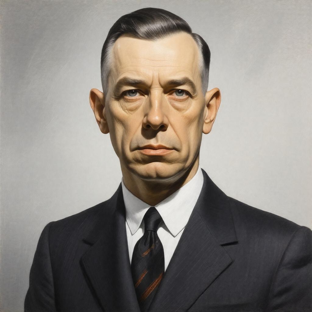 AI-created image of Raoul Wallenberg