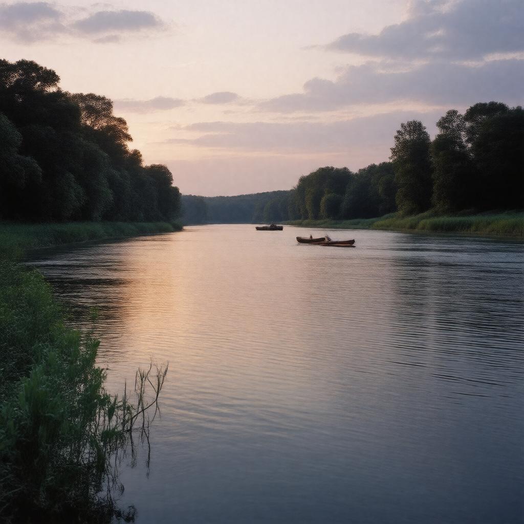 AI-created image of Rappahannock River