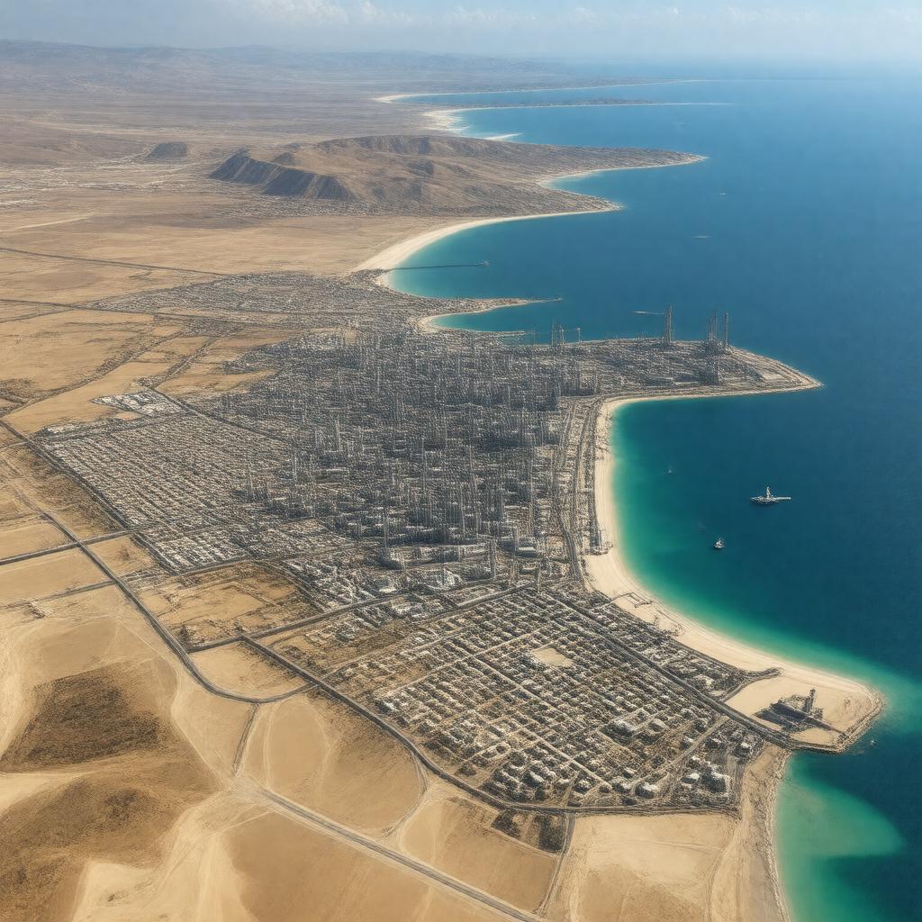 Click to view larger image AI-created image of Ras Lanuf