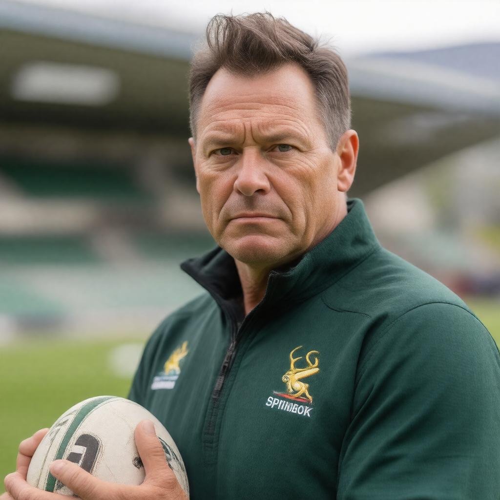 AI-created image of Rassie Erasmus