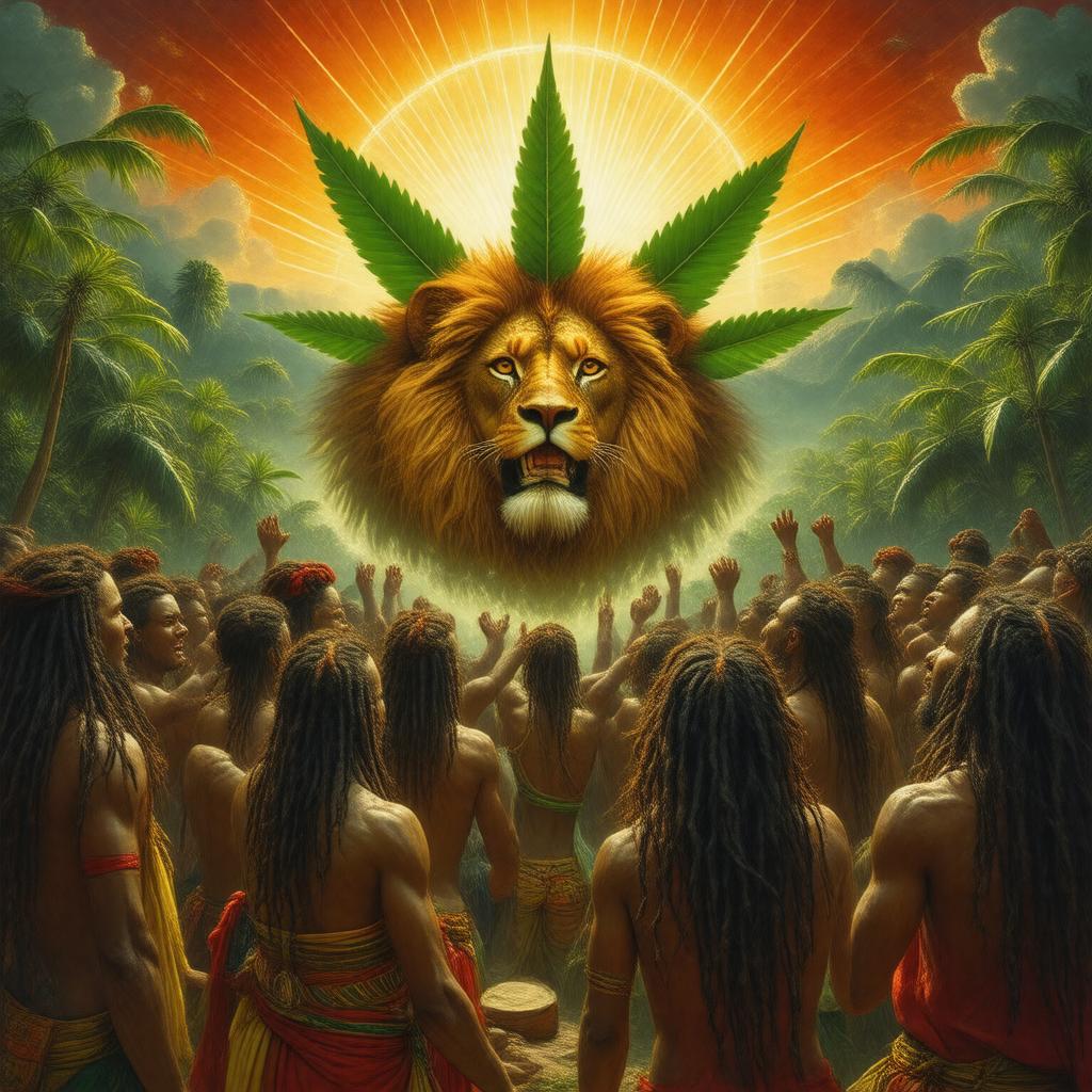 AI-created image of Rastafarianism
