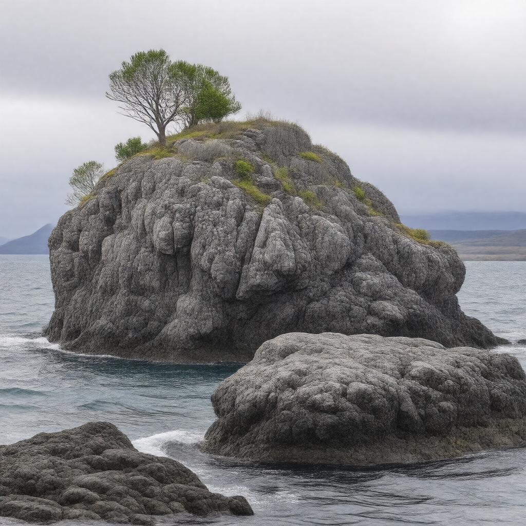 AI-created image of Rat Islands