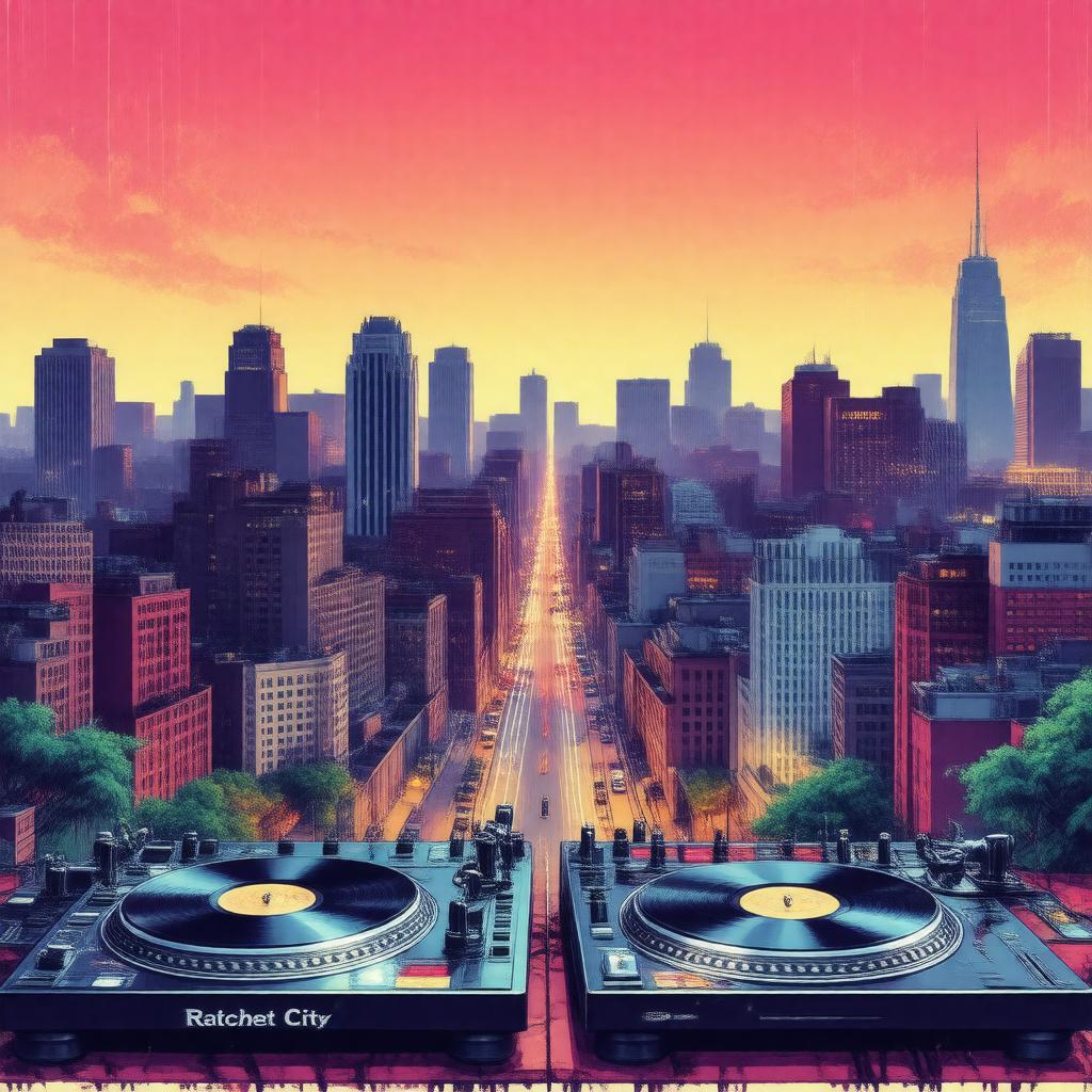 AI-created image of Ratchet City