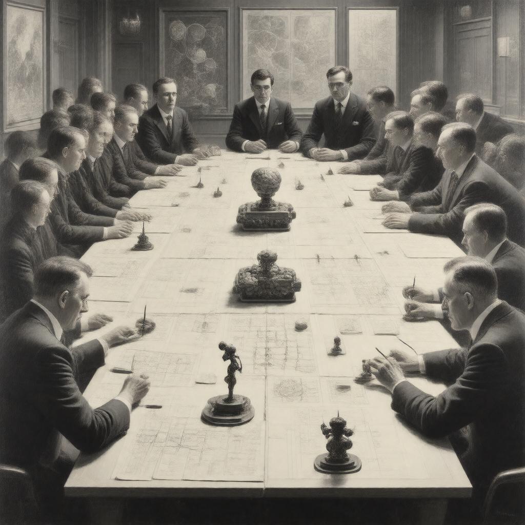 Click to view larger image AI-created image of Ratio Club