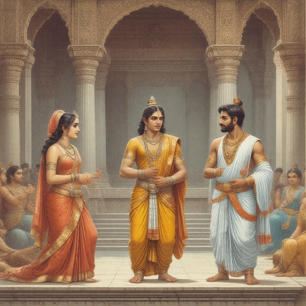 AI-created image of Ratnāvalī