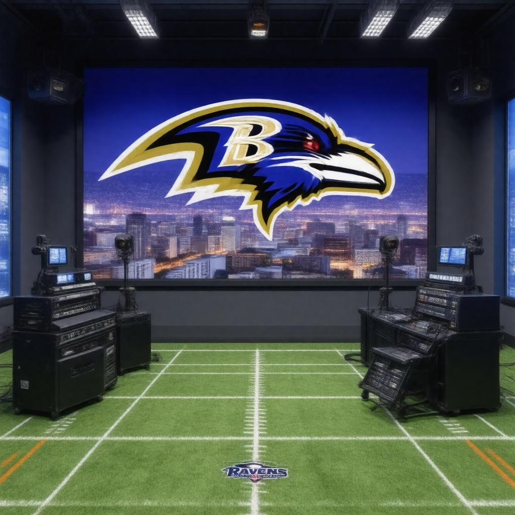 AI-created image of Ravens Gameday Network