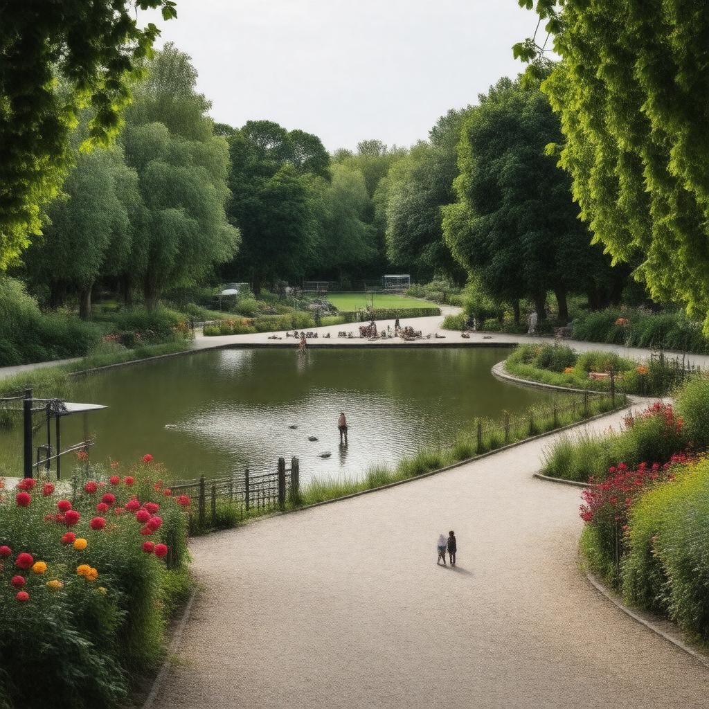 AI-created image of Ravenscourt Park