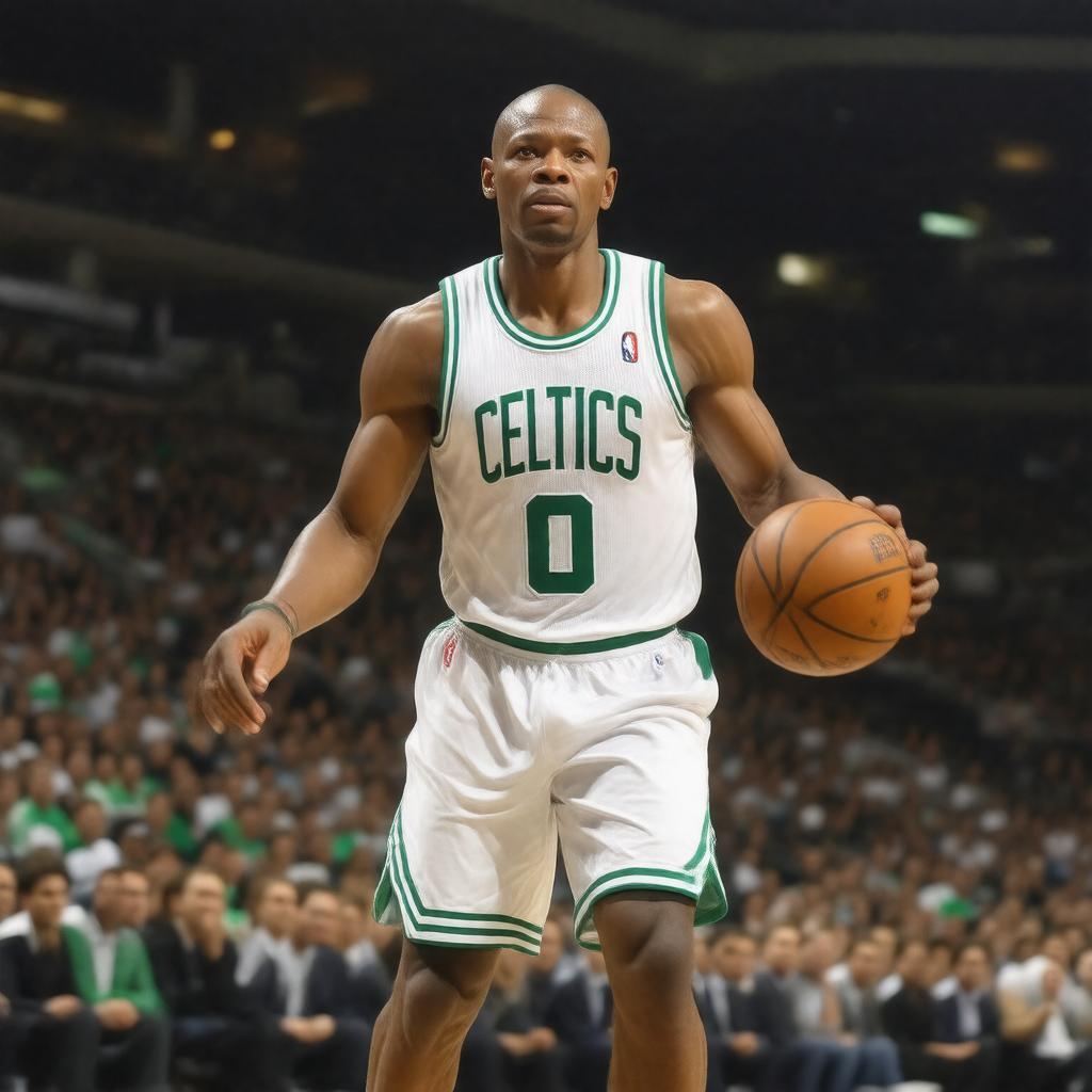 AI-created image of Ray Allen