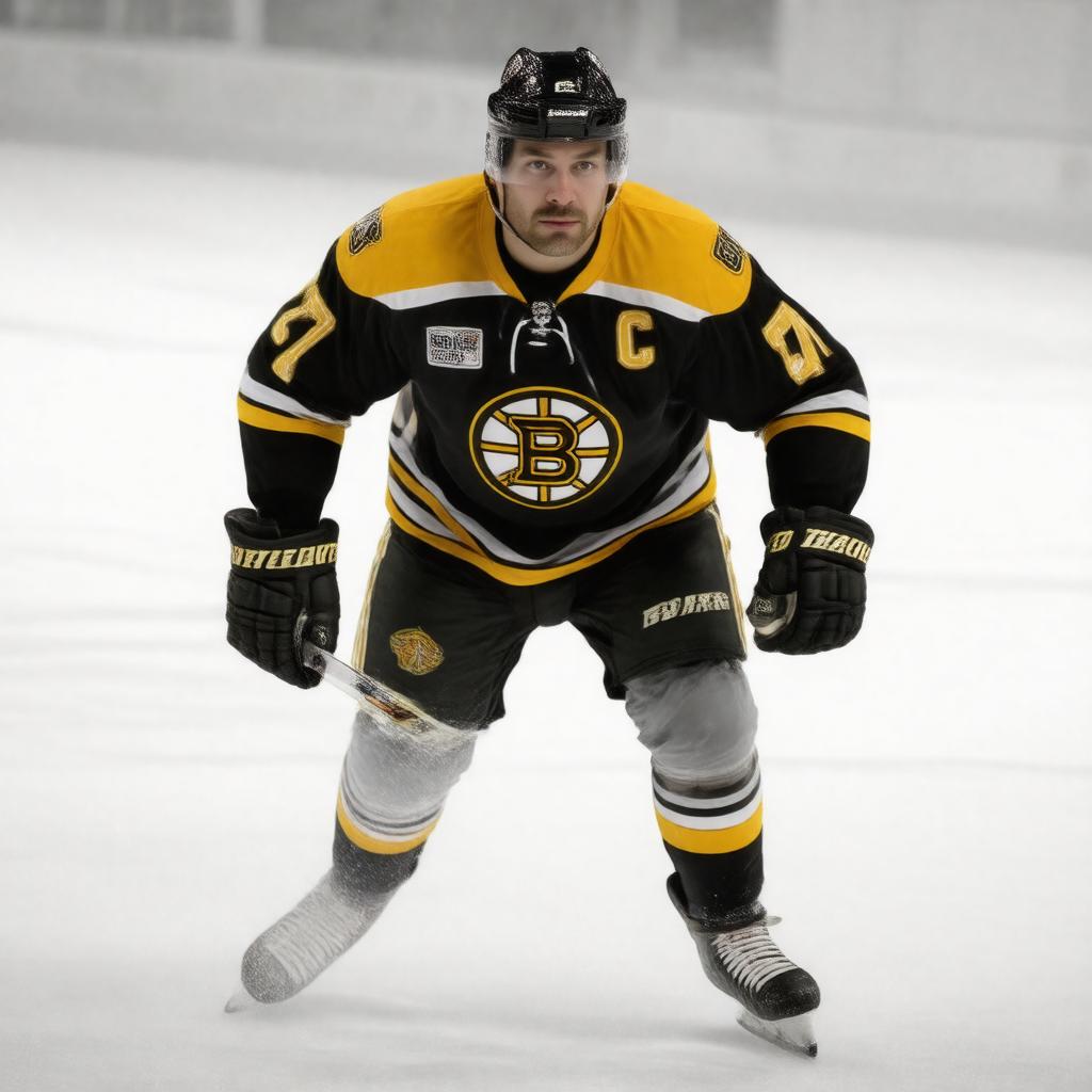 AI-created image of Ray Bourque