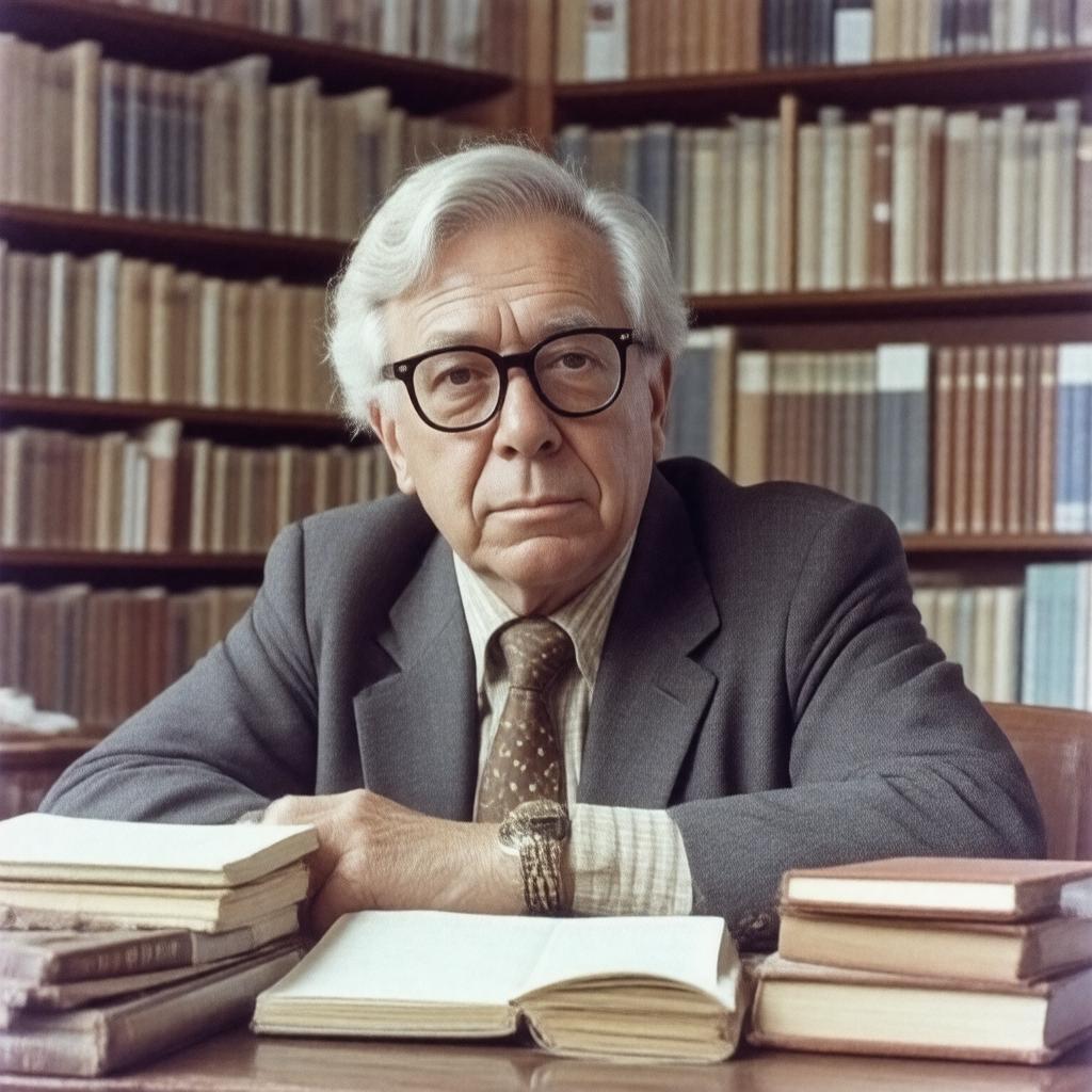 AI-created image of Ray Bradbury