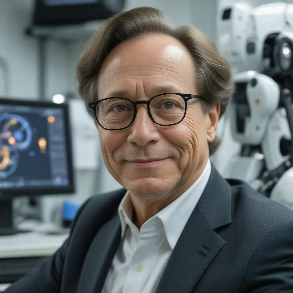 AI-created image of Ray Kurzweil