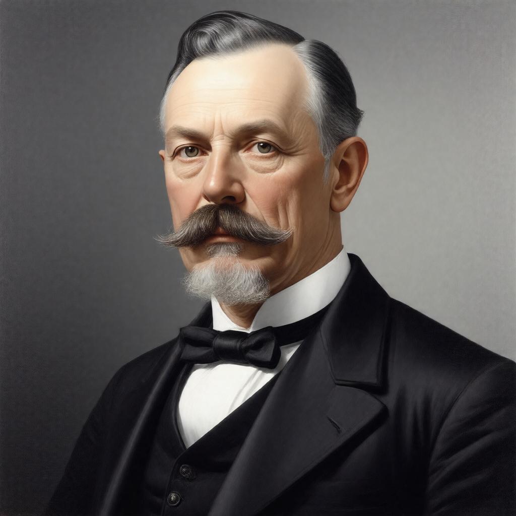 Click to view larger image AI-created image of Ray Long