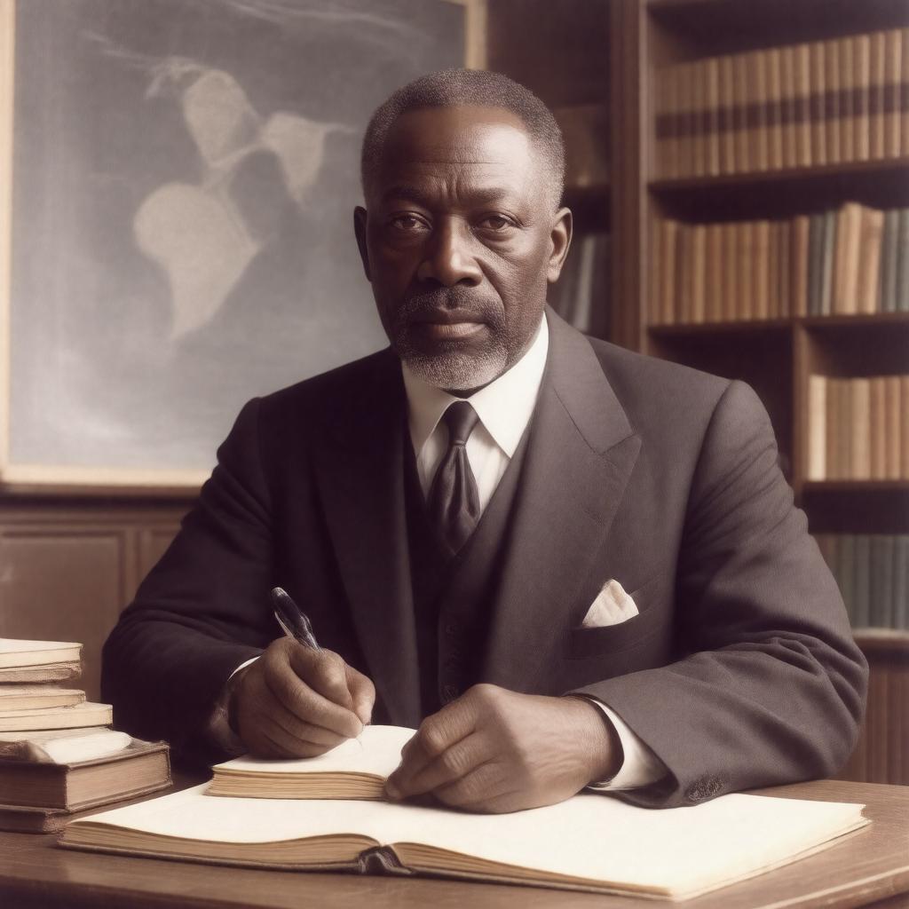 Click to view larger image AI-created image of Rayford Logan