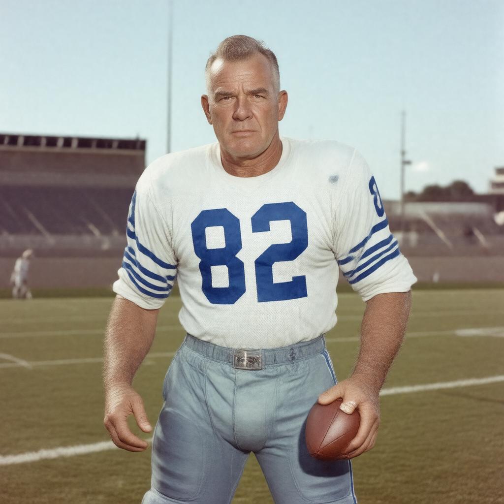 AI-created image of Raymond Berry