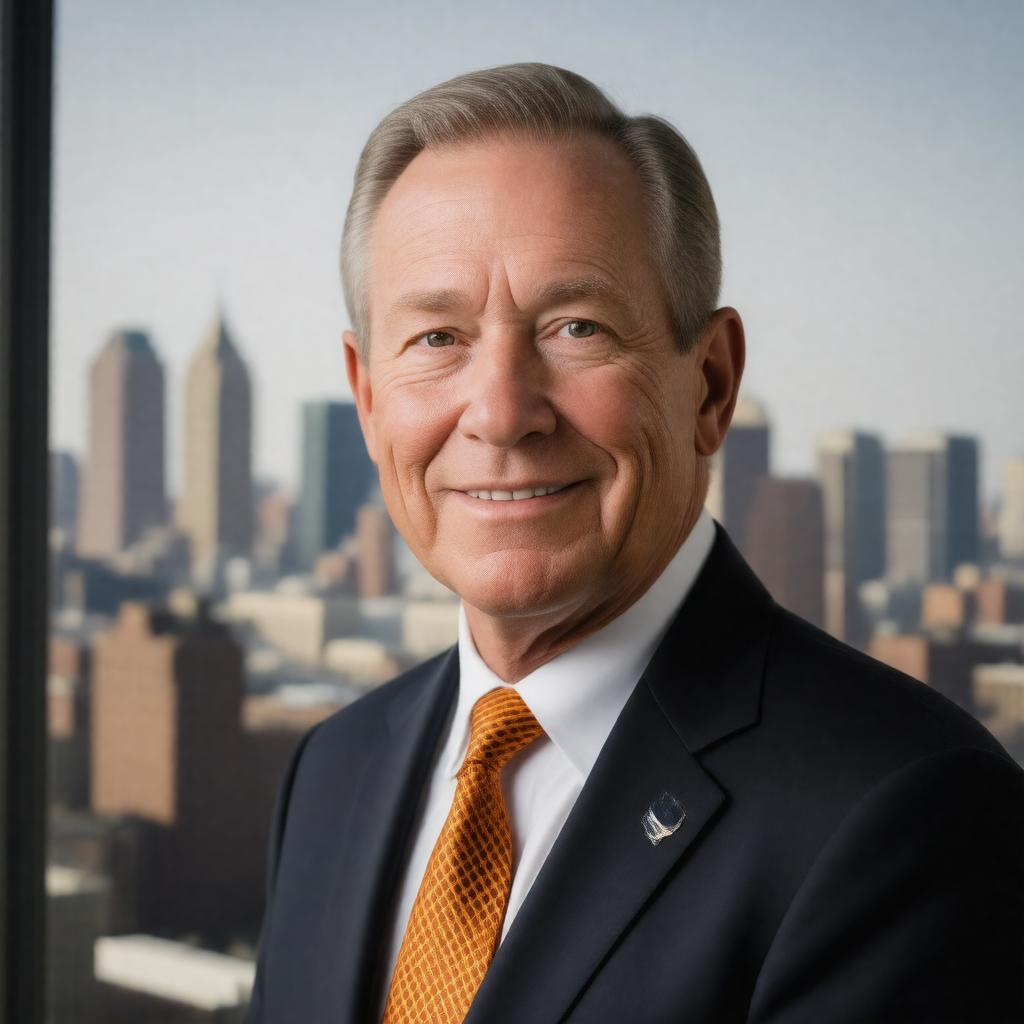 Click to view larger image AI-created image of Raymond Flynn