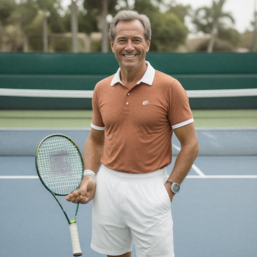 AI-created image of Raymond Moore