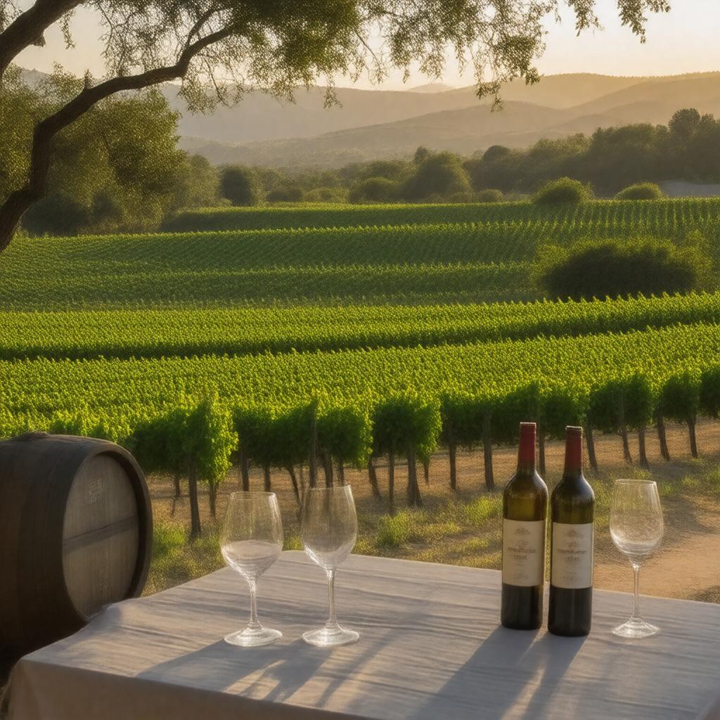 AI-created image of Raymond Vineyards