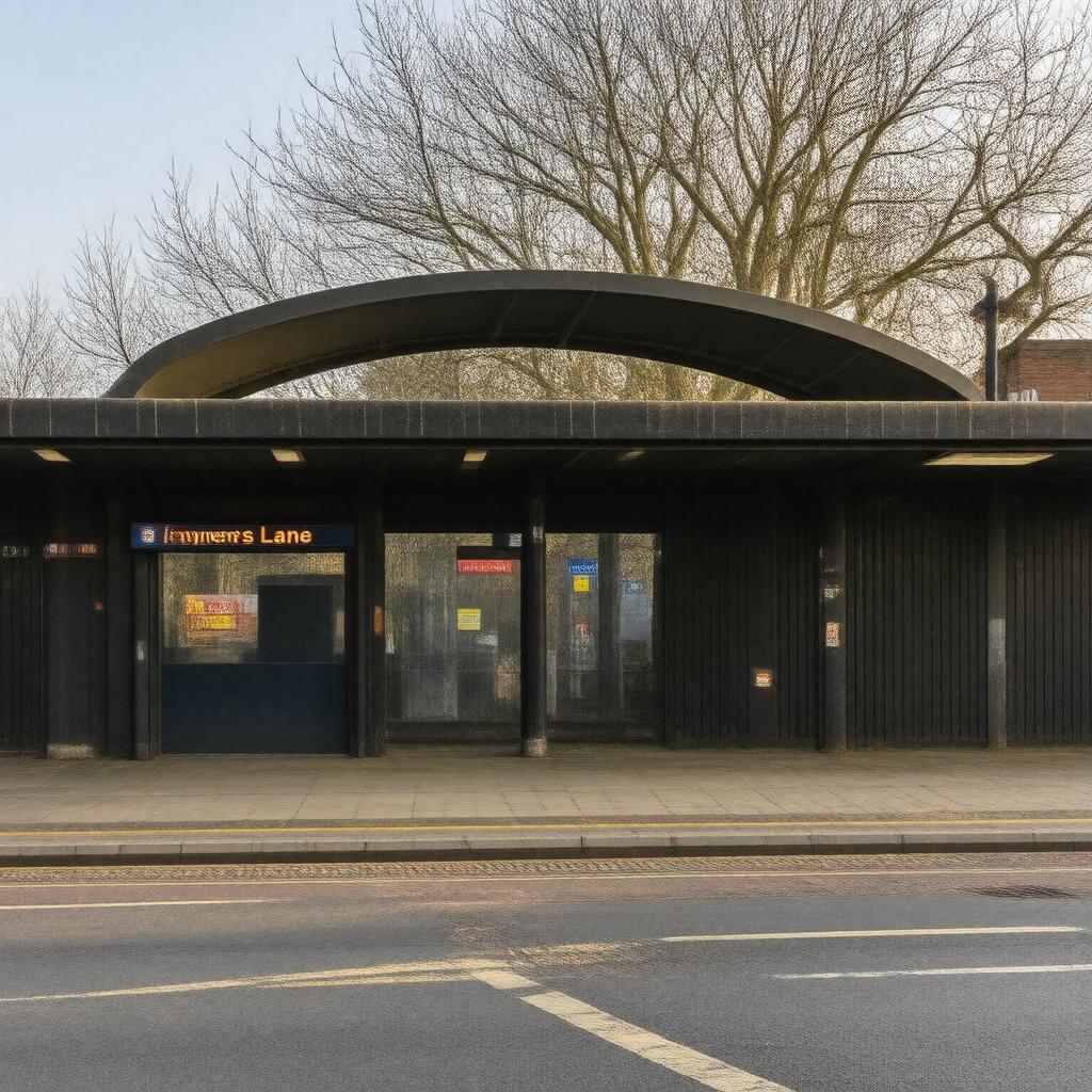 AI-created image of Rayners Lane