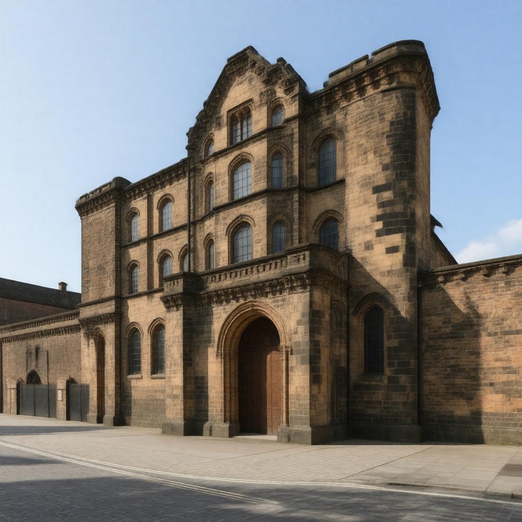 AI-created image of Reading Gaol