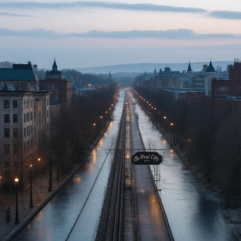 AI-created image of Reading, Pennsylvania, United States